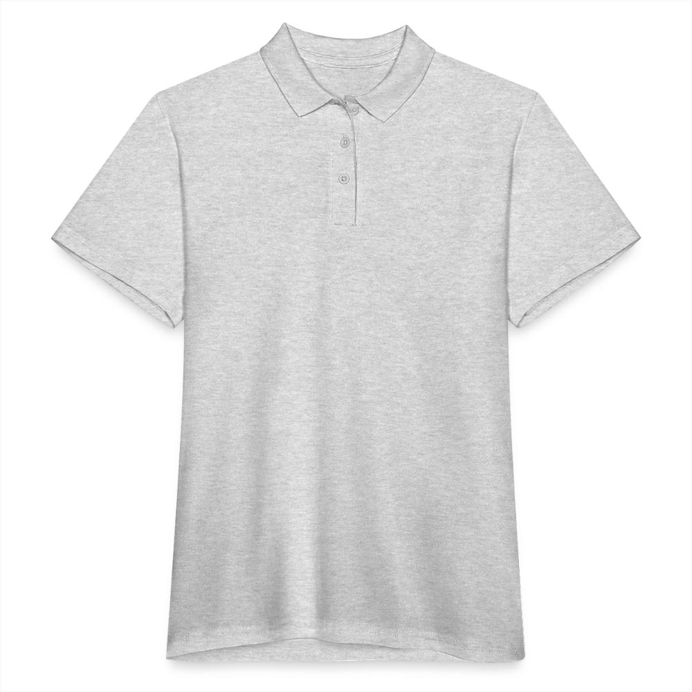 Frauen Polo Shirt - Grau meliert