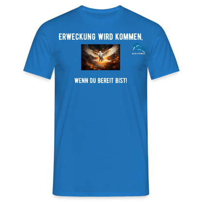 Männer T-Shirt - Royalblau