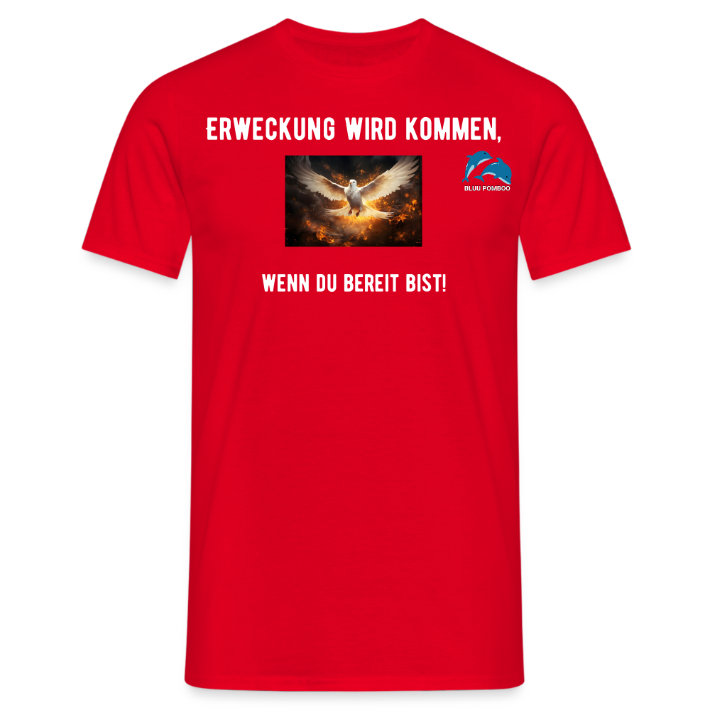 Männer T-Shirt - Rot