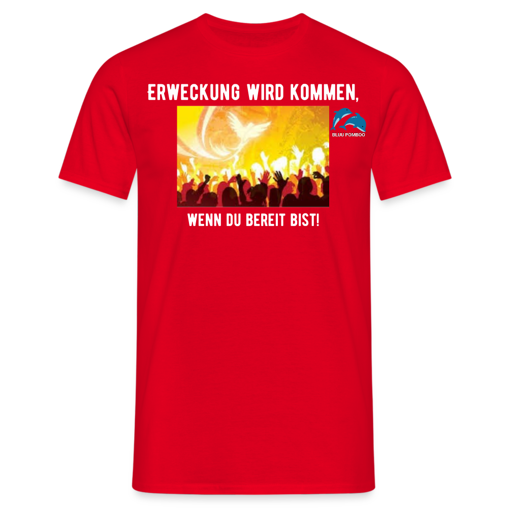 Männer T-Shirt - Rot