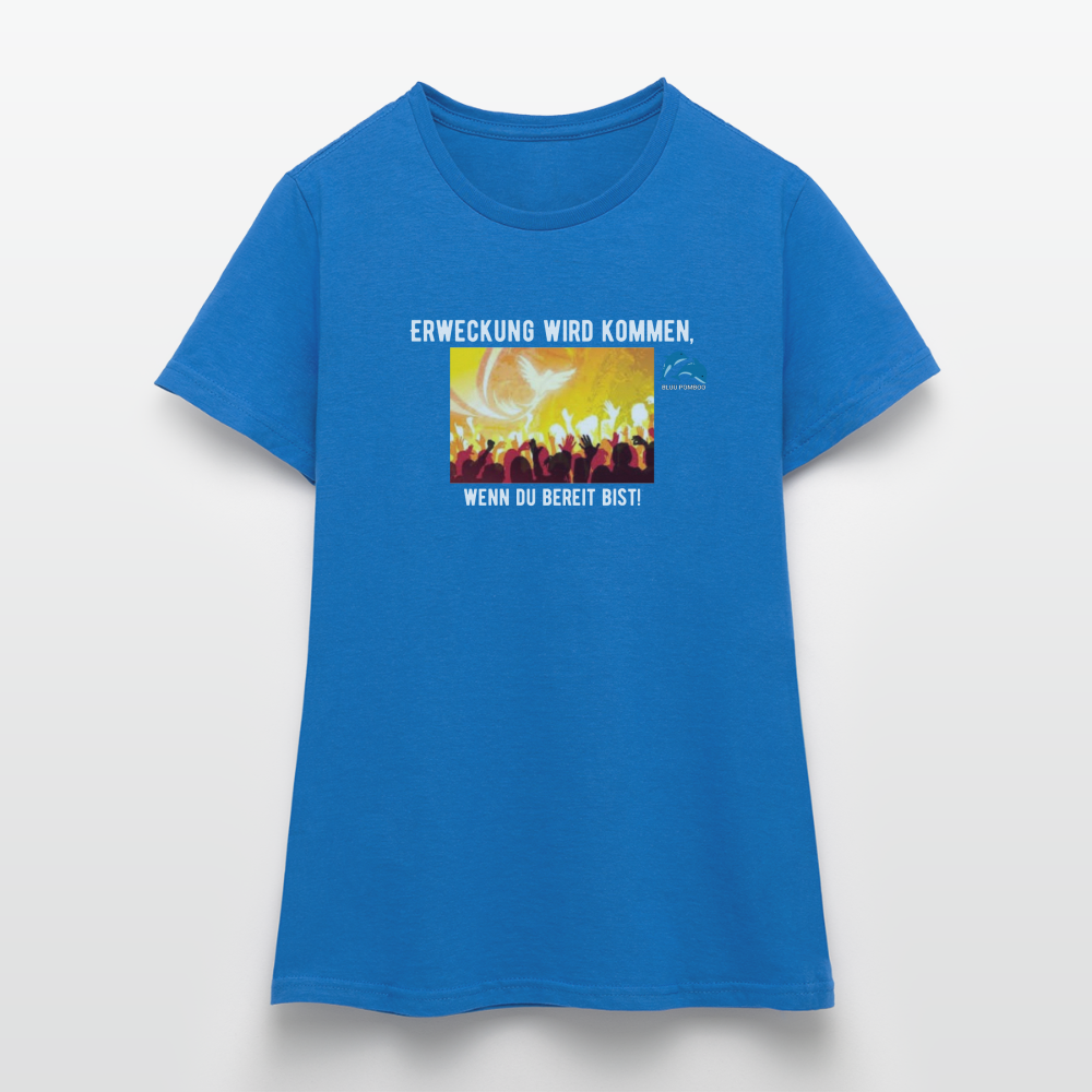 Frauen T-Shirt - Royalblau