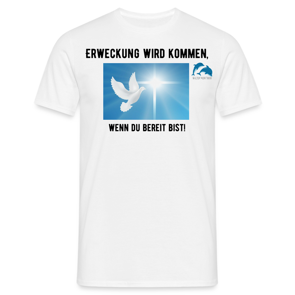 Männer T-Shirt - Weiß