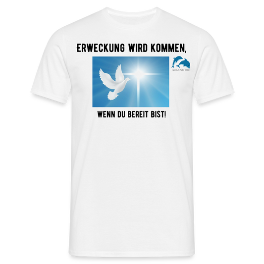 Männer T-Shirt - Weiß