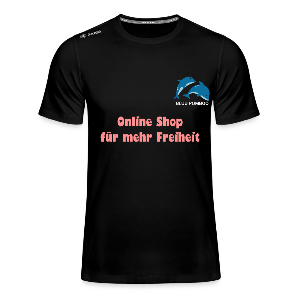 JAKO Männer T-Shirt Run 2.0 - Schwarz